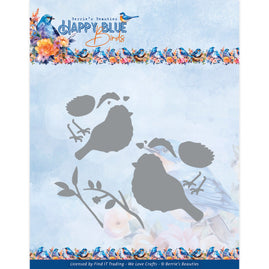 Dies - Berries Beauties - Happy Blue Birds - Happy Birds