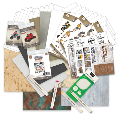 It&#39;s a Man&#39;s World Hobbydots Decoupage Sets | Couture Creations