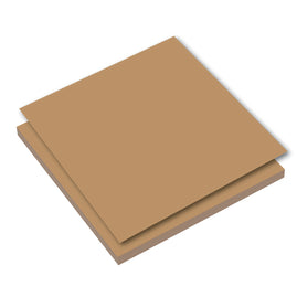 Cardstock - 12 x 12in smooth - Kraft - 280gsm - 10 sheets