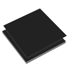 Cardstock - 12 x 12in smooth - Black - 280gsm - 10 sheets
