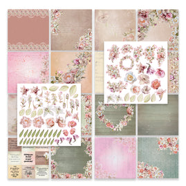 Vintage Tea Collection - Collection Kit (12in x 12in Paper Collection + Ephemera)