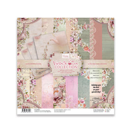 Vintage Tea Collection - 6.5in x 6.5in Paper Pad - 165 x 165MM | 6.5 x 6.5IN