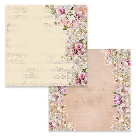 Vintage Tea Collection - Double Sided Patterned Papers 5 - 305 x 305MM | 12 x 12IN