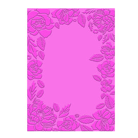 Vintage Tea Collection - 3D Embossing Folder - Assorted Flowers - 128 x 177.8MM | 5 x 7IN