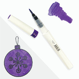 Winkles Glitter Marker - Purple