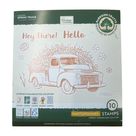 Colourful Moments SPRING TRUCK Clear stamp