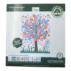 Colourful Moments Layered SPRING TREE Cutting Die