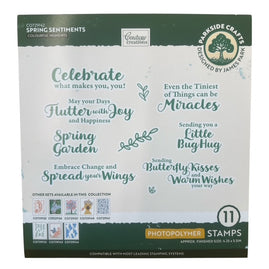 Colourful Moments SPRING SENTIMENTS Clear stamp