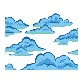 Colourful Moments CLOUDY SKY Stencil Set 4pce