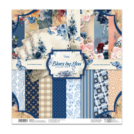 Blues by You - 12" x 12" Paper Pad (3 x 8 designs)
