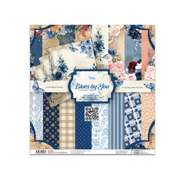 Blues by You - 6.5" x 6.5" Paper Pad ( 3 x 8 designs)