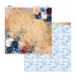 Blues by You - Double Sided Patterned Paper 4 (5pc)