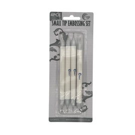 CC SMALL TIP EMBOSSING SET 4PCE