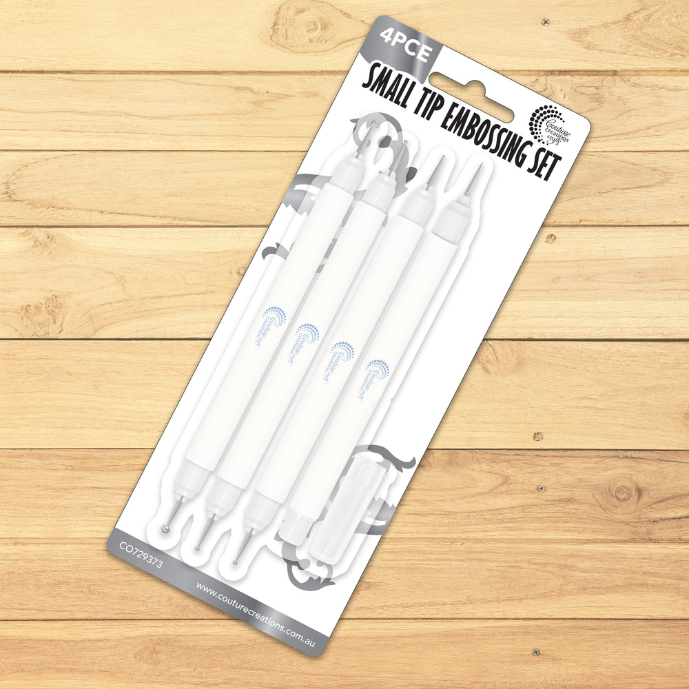 CC Small Tip Embossing Set 4pce