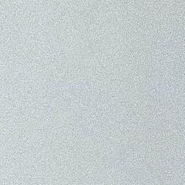 CC SILVER Laminated Glitter paper - 12x12 - SILVER (120gsm) - 7 Sheets