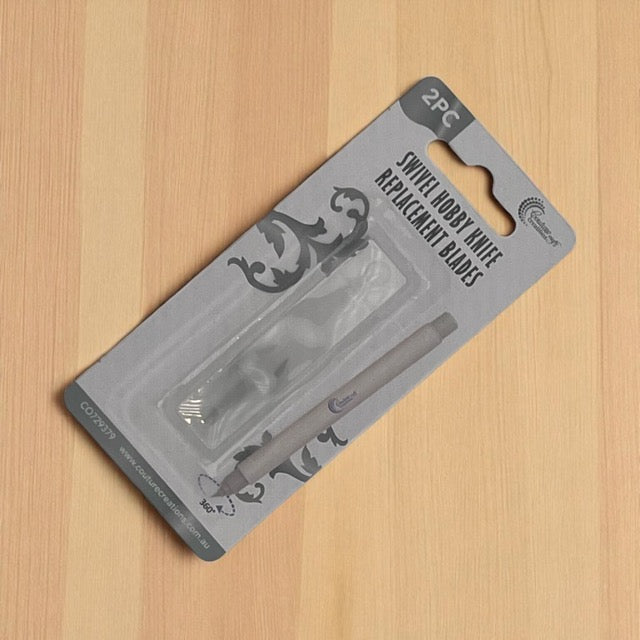 CC Swivel Hobby Knife Replacement Blades Pk2