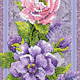 Dotty Designs Diamond Cards - Pink Rose