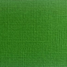 CC Textured Cardstock - 12x12 - Grass Green (216gsm) - 10 Sheets