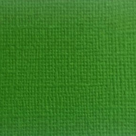 CC Textured Cardstock - 12x12 - Grass Green (216gsm) - 10 Sheets