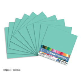 CC Textured Cardstock - 12x12 - Mermaid (250gsm) - 10 Sheets