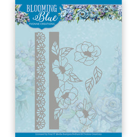 Dies - Yvonne Creations - Blooming Blue - Blooming Borders