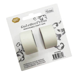 CC Low Tack Masking Tape Pk2 rolls - 19mm x 10m