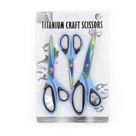 CC Titanium Craft Scissors 3pce