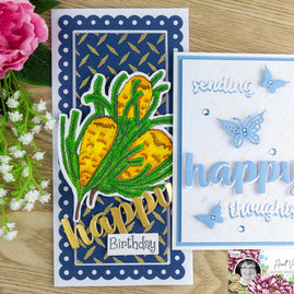 Stamp and Colour Stamp - Homely Florals - Charming Banksia Set (6pc)