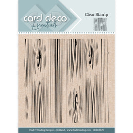 Card Deco Essentials Clear Stamps - Purple Passion - Wood