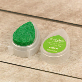 Card Deco Essentials Fast-Drying Pigment Ink Pearlescent Green