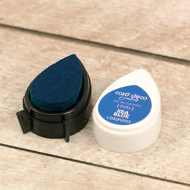 Card Deco Essentials Fade-Resistant Dye Ink Sea Blue