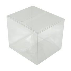 Clear Plastic Box (50pc) - 100 x 80 x 80mm | 3.9 x 3.1 x 3.1in