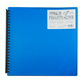 Work in Progress Folder - Blue