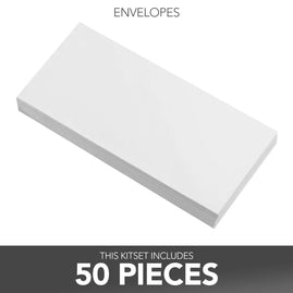 Envelopes - White Tall (50 pack)