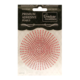 Adhesive Pearls - Deep Red (2mm- 424pc)