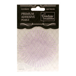Adhesive Pearls - Lavender (2mm- 424pc)