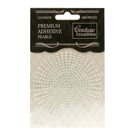 Adhesive Pearls - Soft Silver (2mm- 424pc)