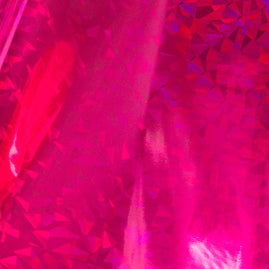 Foil - Pink (Iridescent Triangular Finish) - Heat activated