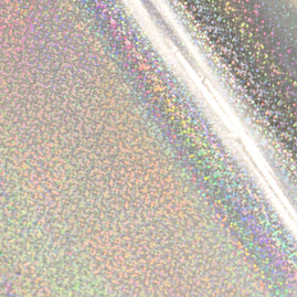 Foil - Silver (Iridescent Speckled Pattern) - Heat activated