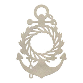 Chipboard - SM - Wreathed Anchor