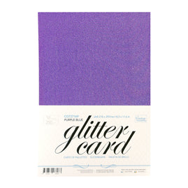 A4 Glitter Card 10 sheets per pack 250gsm - Purple