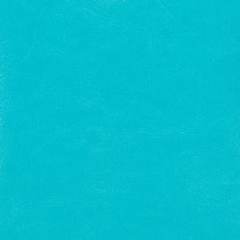 Classic Superior Leather D-Ring Album - Aqua Blue