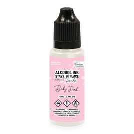 Stayz in Place Alcohol Ink Pad 12ml Reinker - Baby Pink Pearlescent