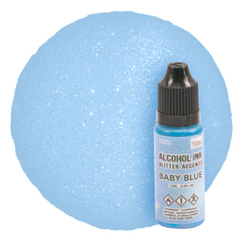 A Ink Glitter Accents Baby Blue - 12mL | 0.4fl oz