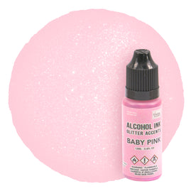 A Ink Glitter Accents Baby Pink - 12mL | 0.4fl oz