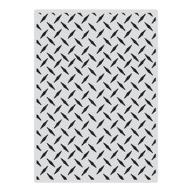 Stamp - Checkerplate 5x7 Background (1pc) - 127 x 177.8mm | 5 x 7in