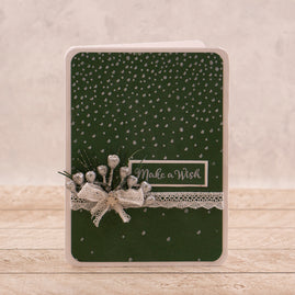 Stamp - Snowfall 5x7 Background (1pc) - 127 x 177.8mm | 5 x 7in