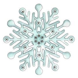 x Stamp - Snowflake Outline (1pc)