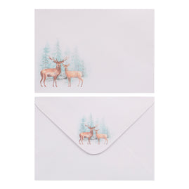 Christmas Envelope - Christmas Deer - 4 x 6in (10pc)