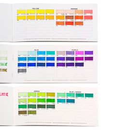 *Twin Tip Alcohol Ink Marker - Colour Swatch Book (DL Size)